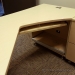 Blonde 6 Pc Modern Desk Suite with Filing, Storage, and Shelves